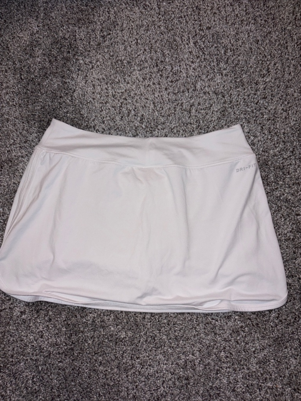 Nike Athletic Dri-FIT Tennis Skort in Light Pink/White